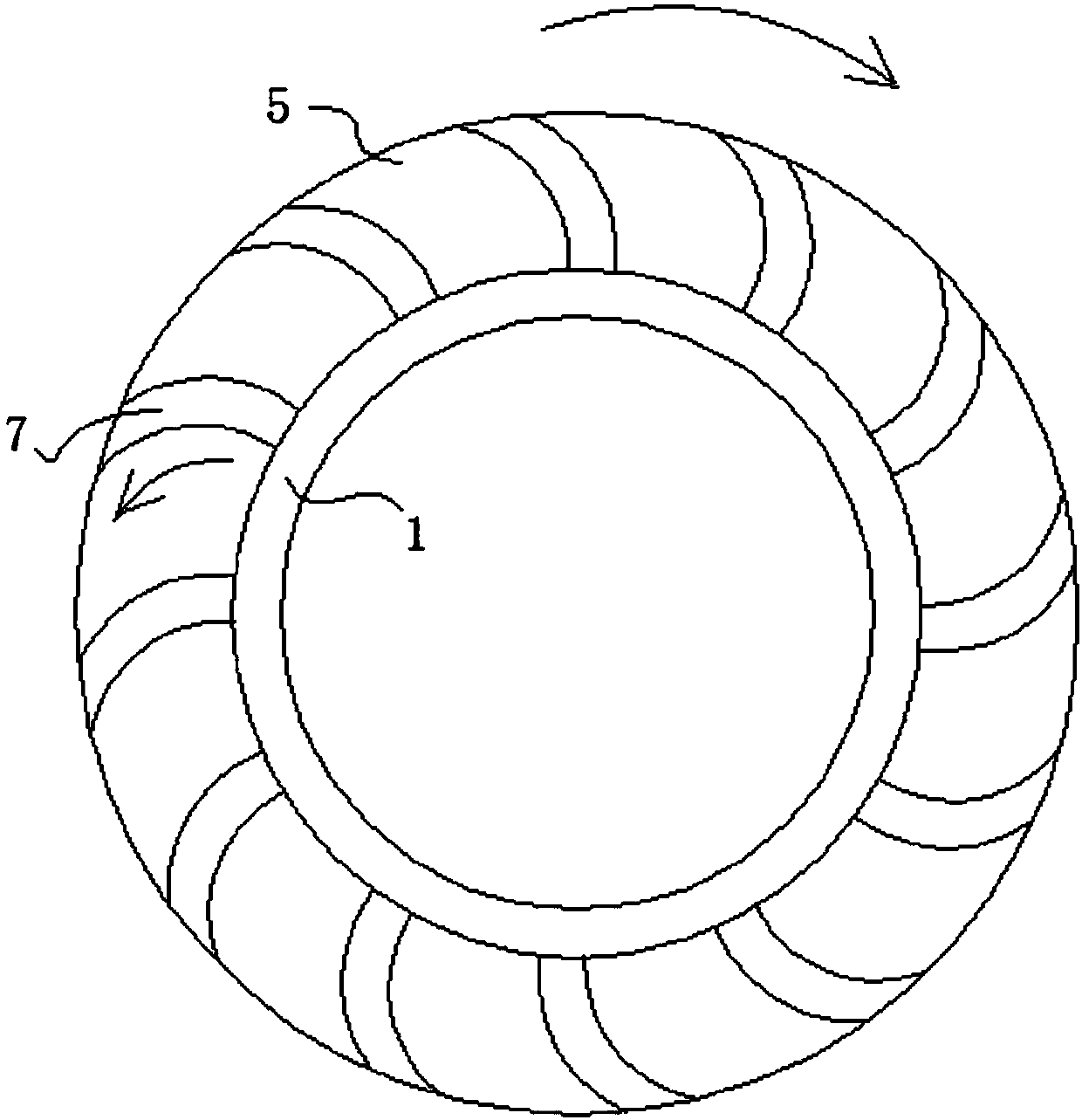 Processing technology of shield tunneling machine hobbing cutter ring with high wear resistance