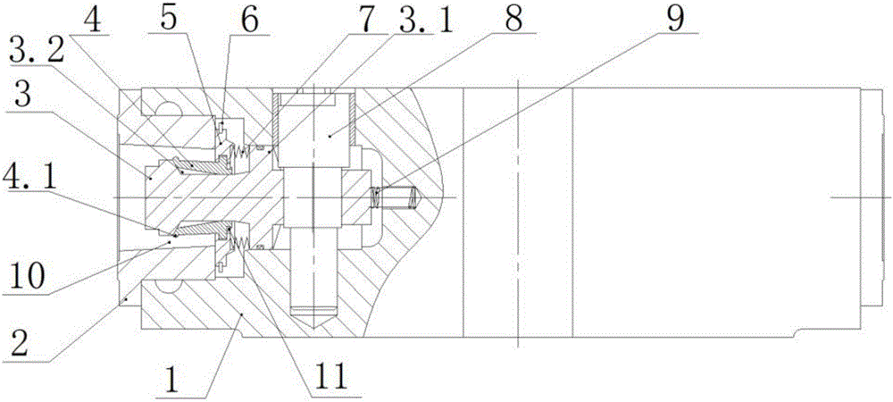 Cutting disc device of numerical control cutter holder