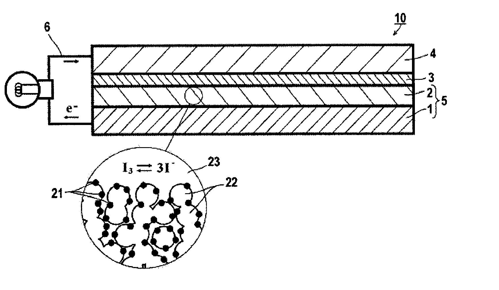 Dye, photoelectric conversion element using the same, photoelectrochemical cell, and method of producing dye