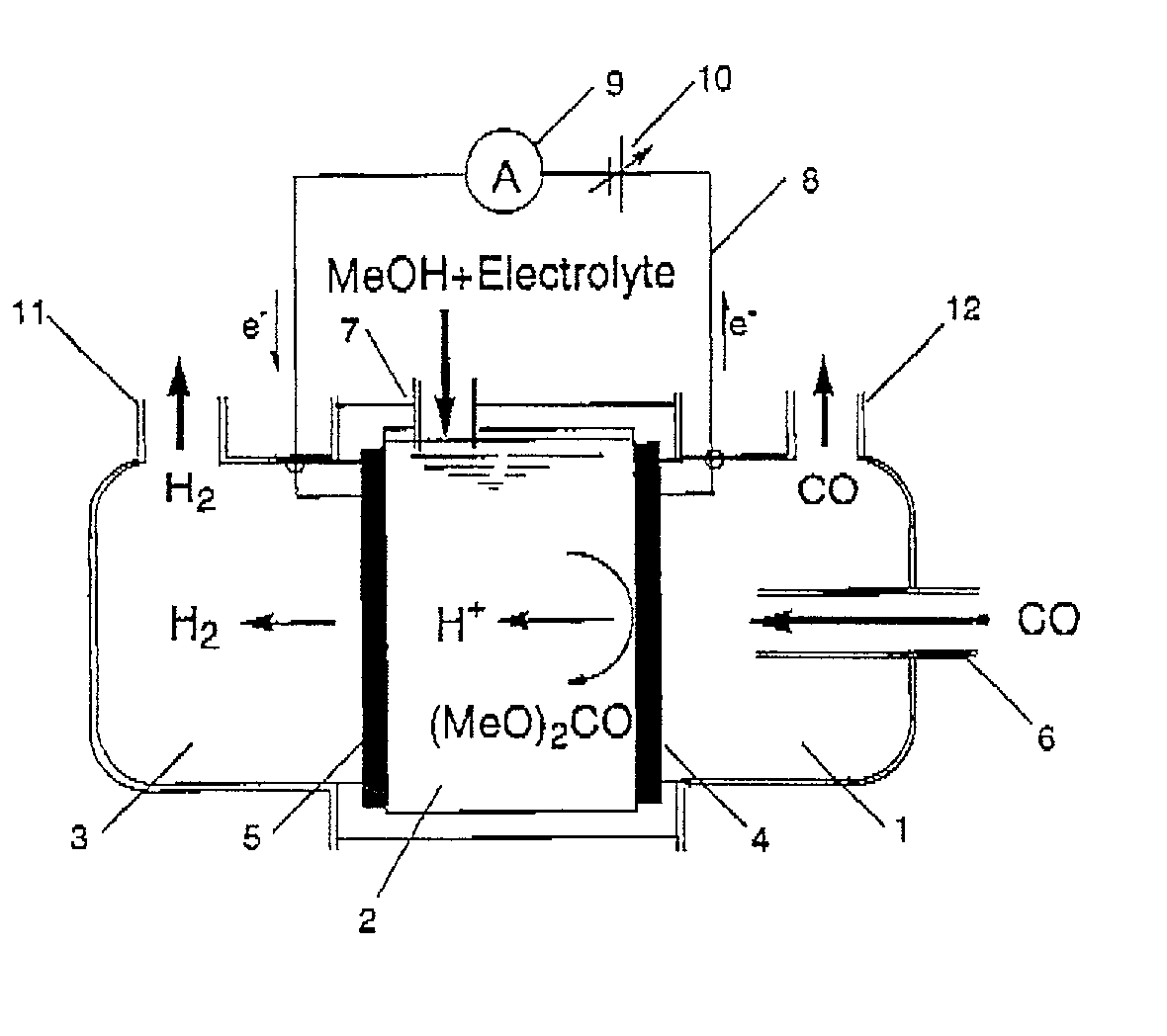 Organic electrolysis reactor for performing an electrolytic oxidation reaction and method for producing a chemical compound by using the same