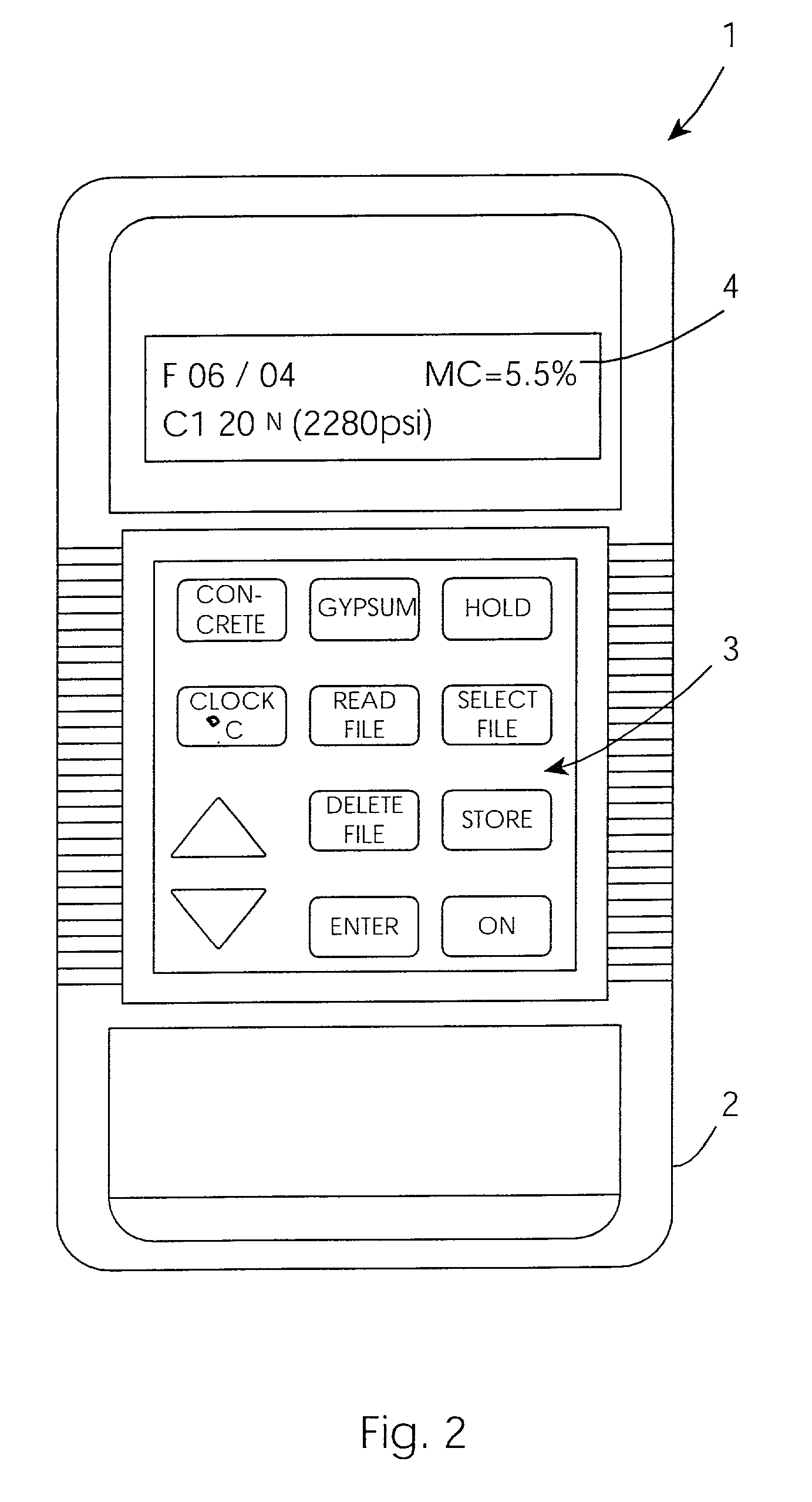 Moisture meter with impedance and relative humidity measurements