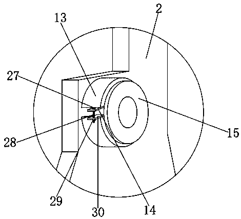 Automatic take-up and pay-off device for big data communication cable