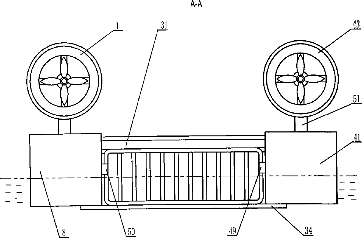 Propeller propulsion floater cleaning device