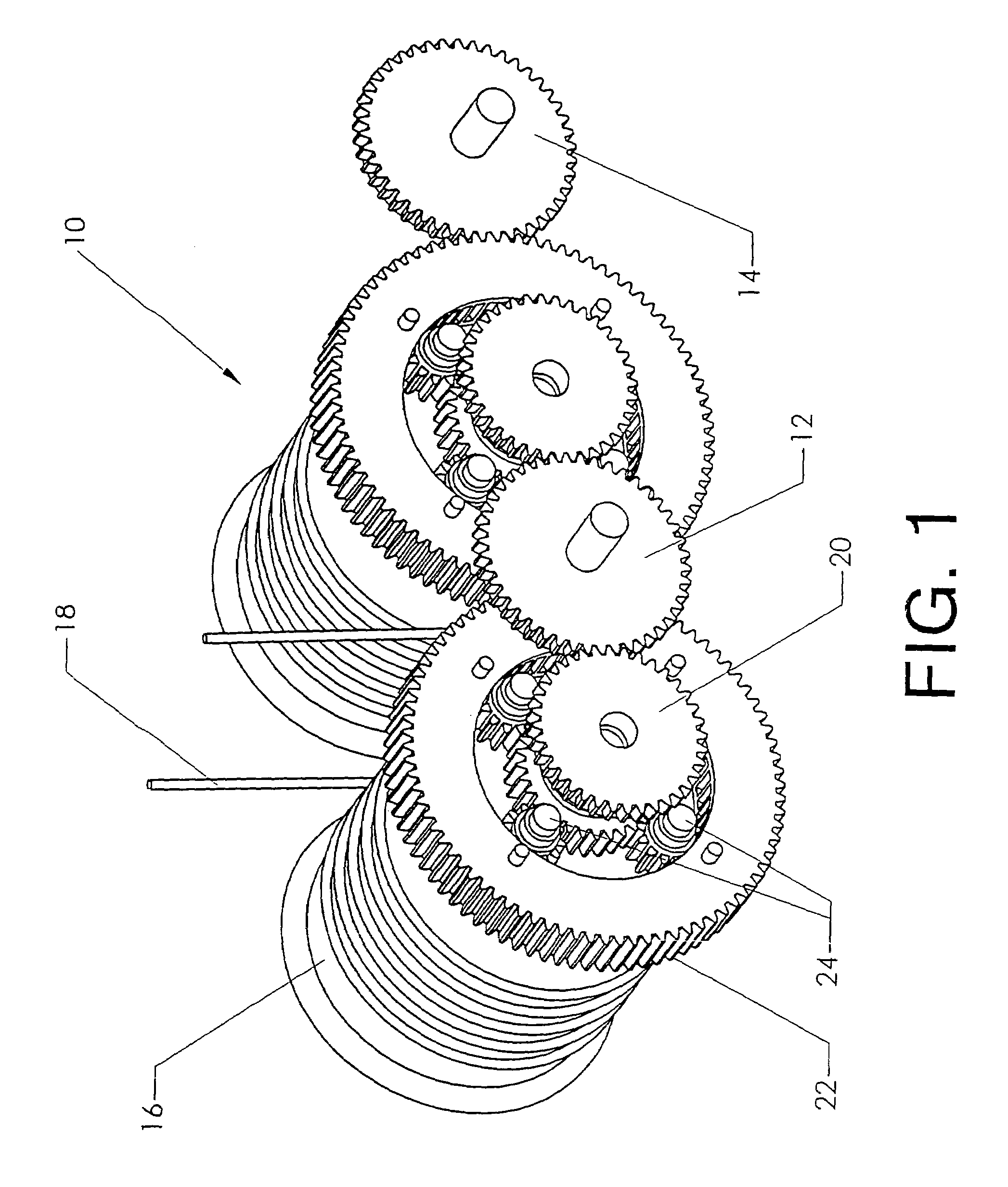 Multifunctional winch drum drive system