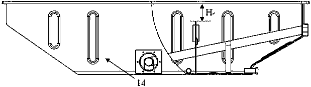 Oil baffle plate installation welding mode oil bottom case assembly