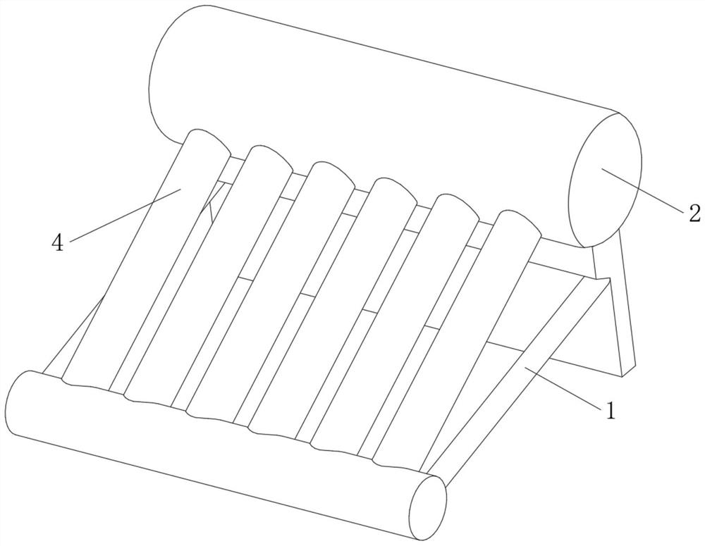 Novel pressure-bearing type solar water heater