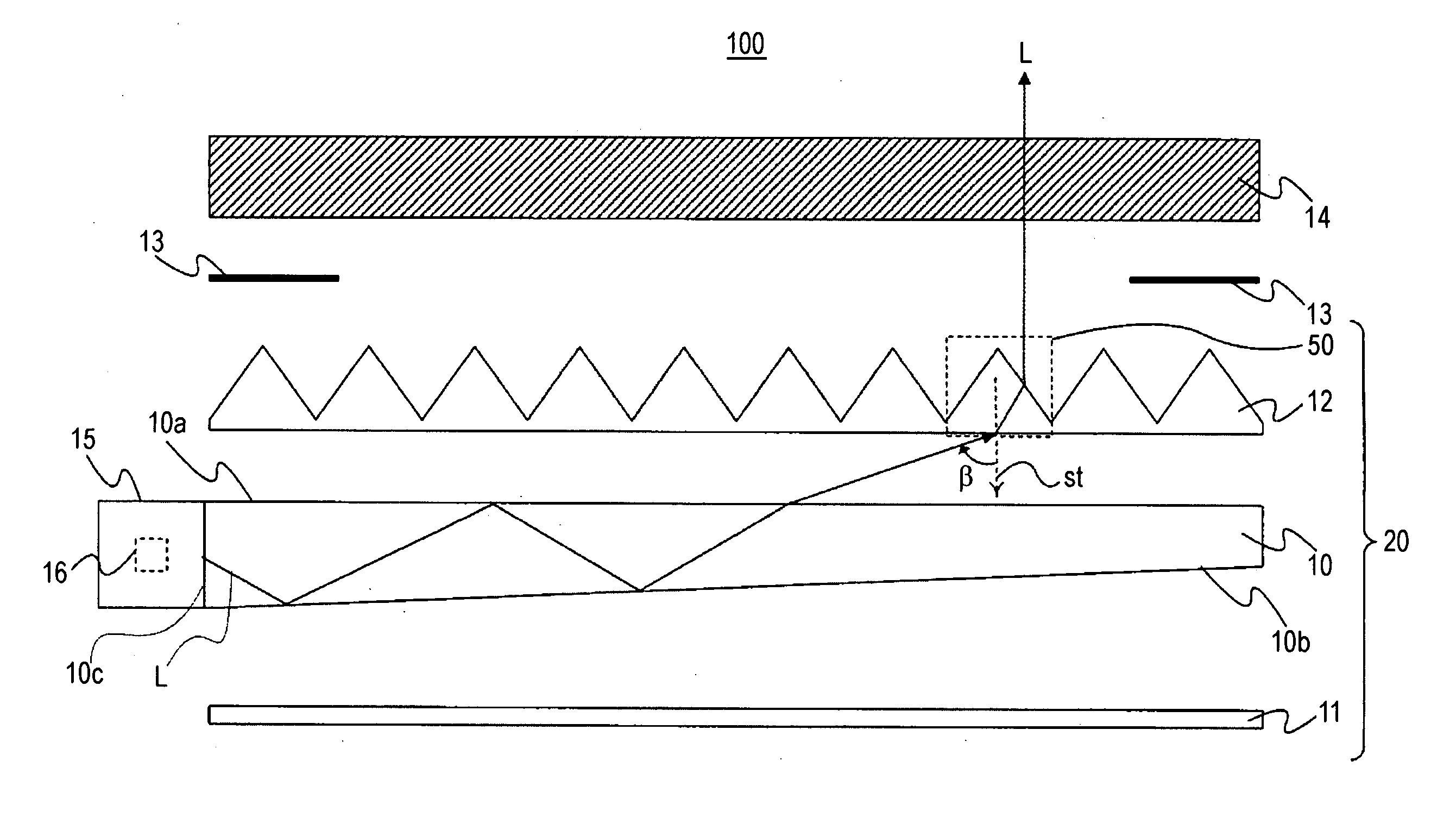 Illuminating device