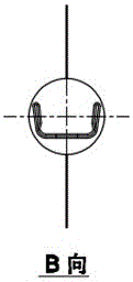 Electrostatic dust collector burr piece discharge cathode line