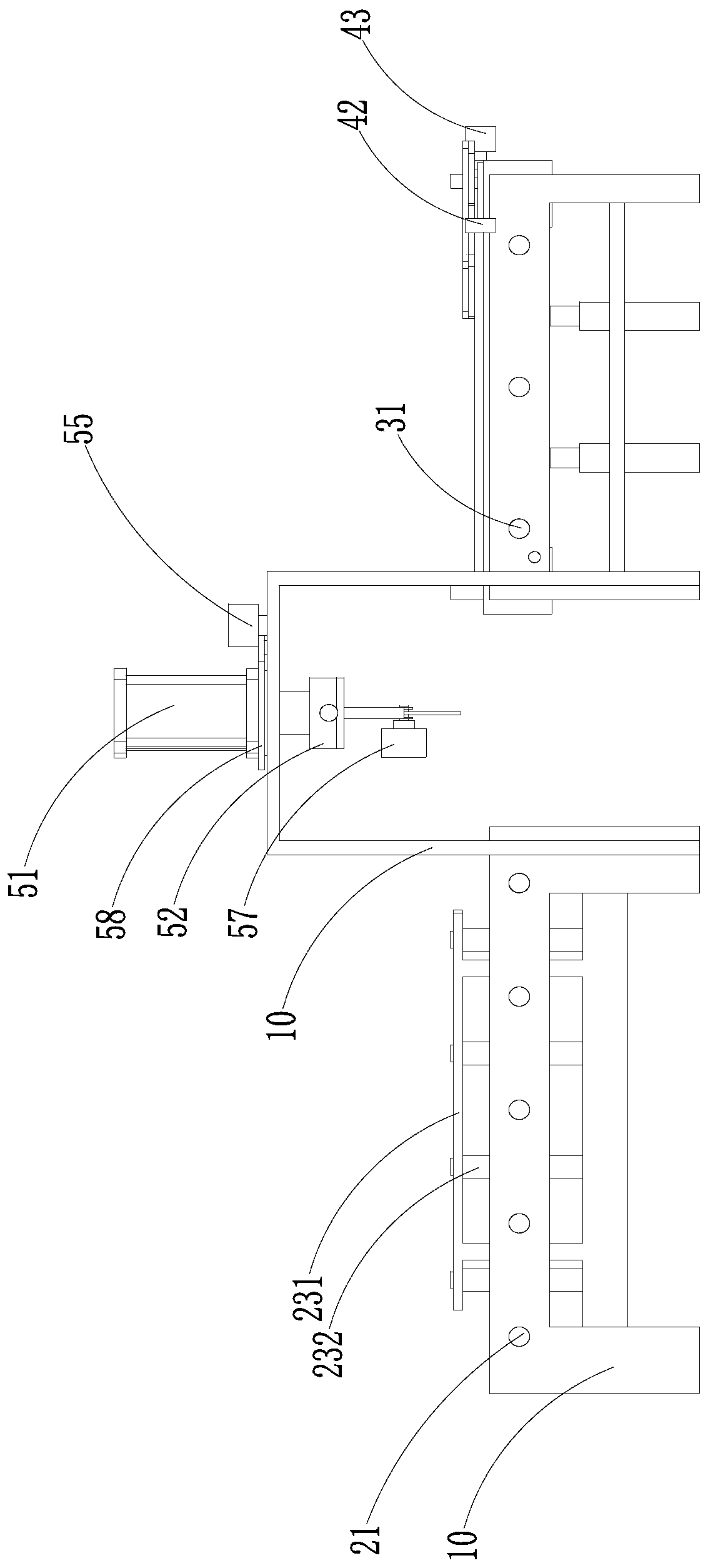 Profile cutting device