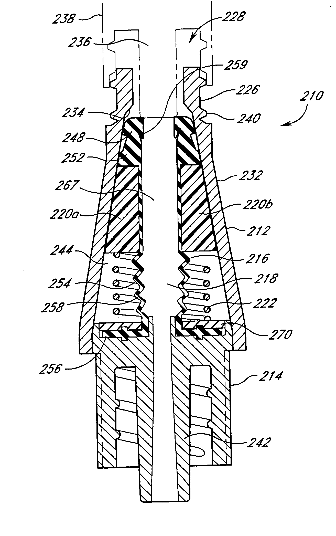 Positive flow valve