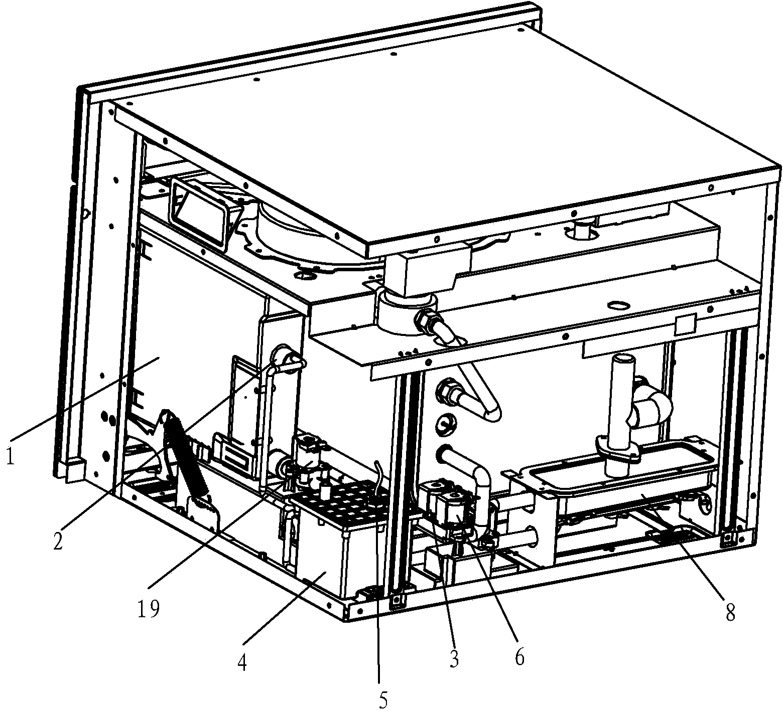 Dual-purpose steam box and work control method thereof