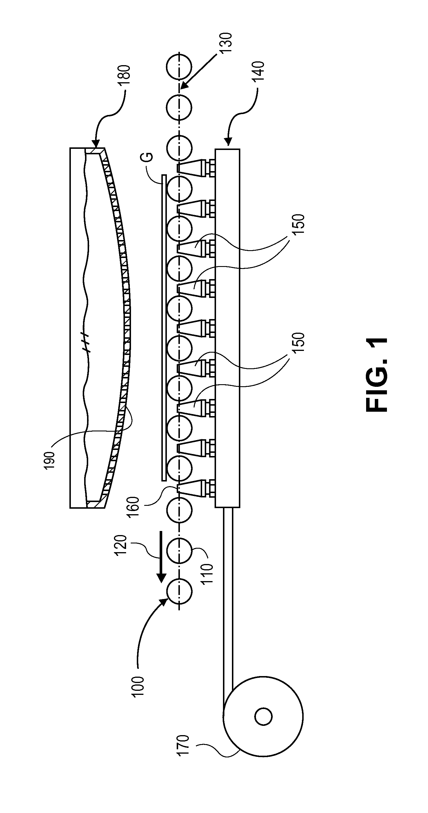 Method and lift jet floatation system for shaping thin glass