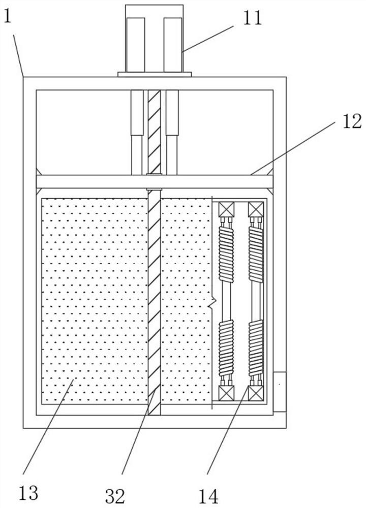 Quick paint spraying device with anti-splashing mechanism for fabricated building