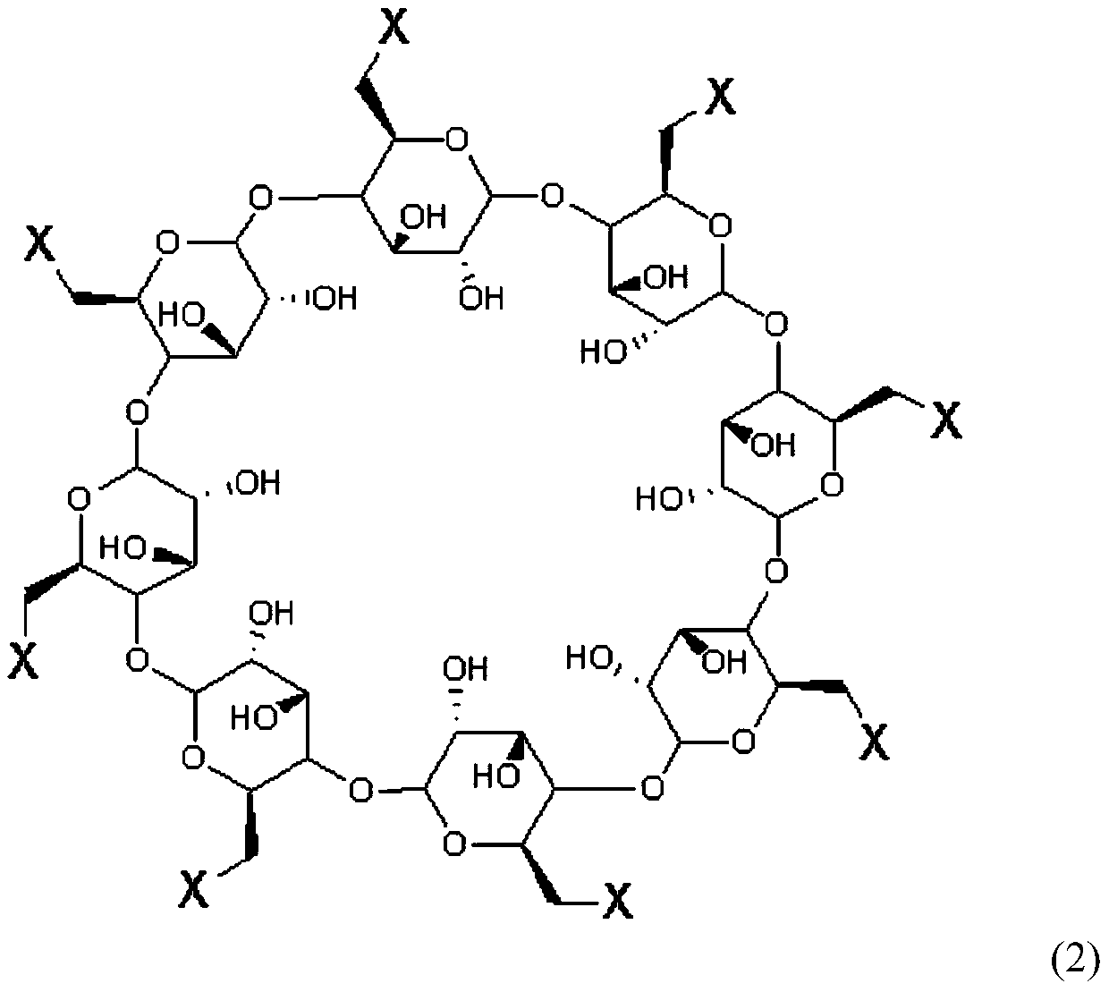 Method for preparing sugammadex sodium and sugammadex sodium intermediate