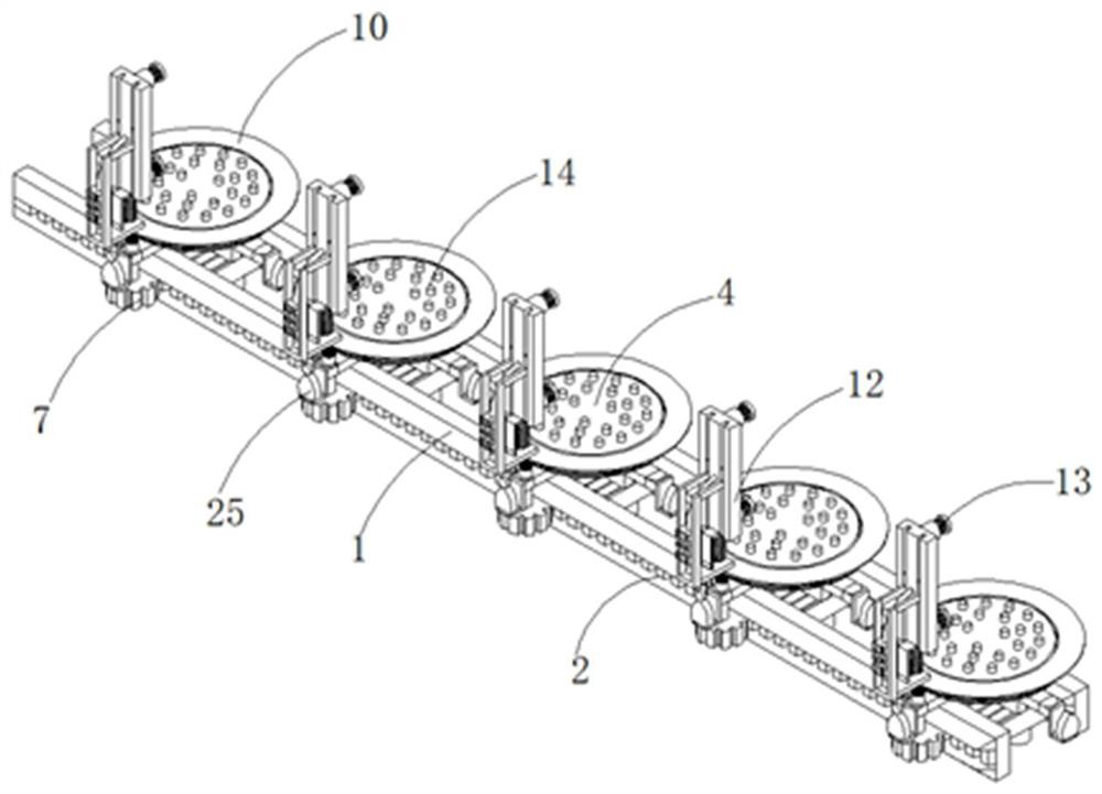 A conveying device for mechanical equipment used in electromechanical engineering