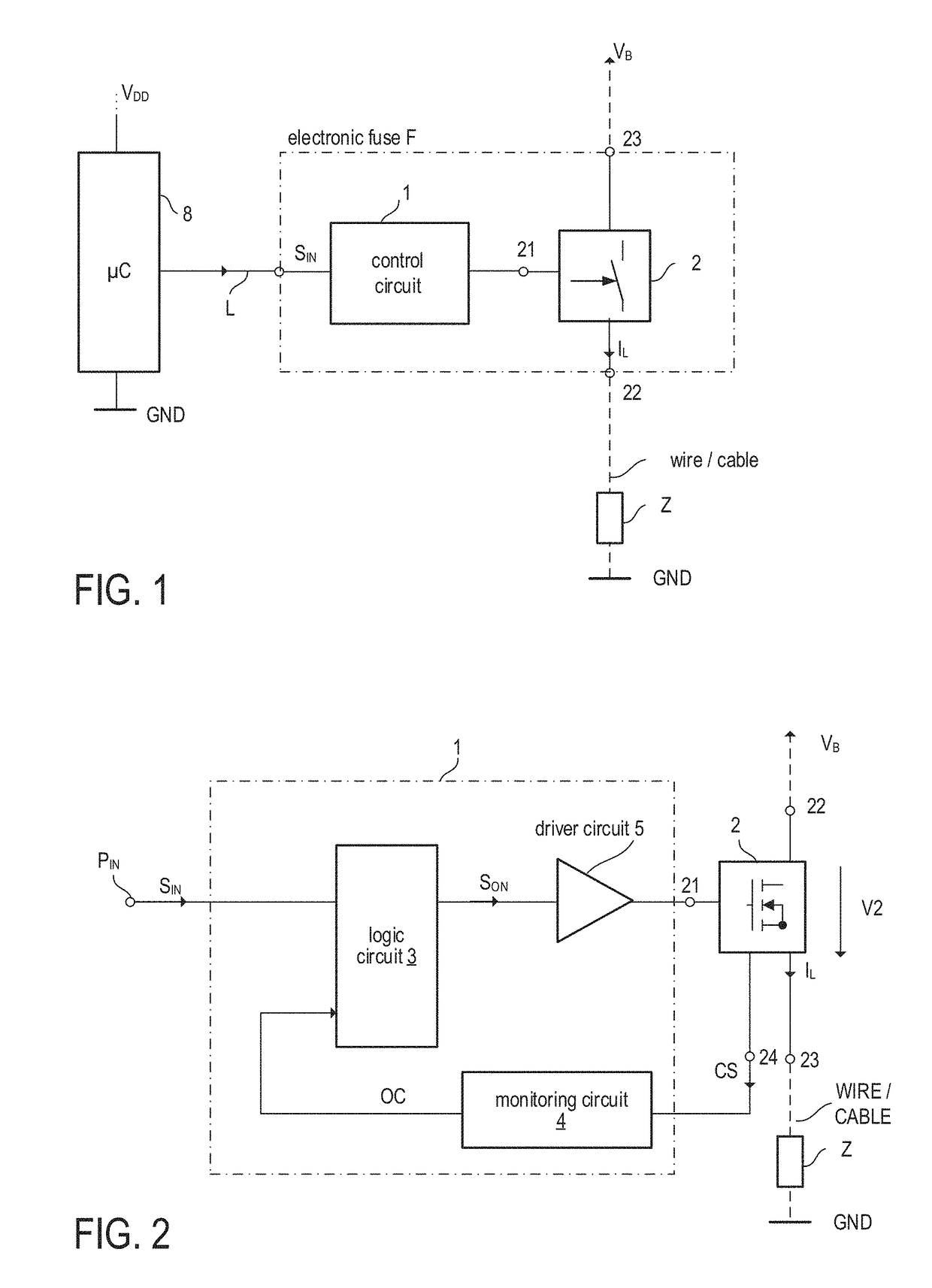 Electronic Switch for Electronic Fuse