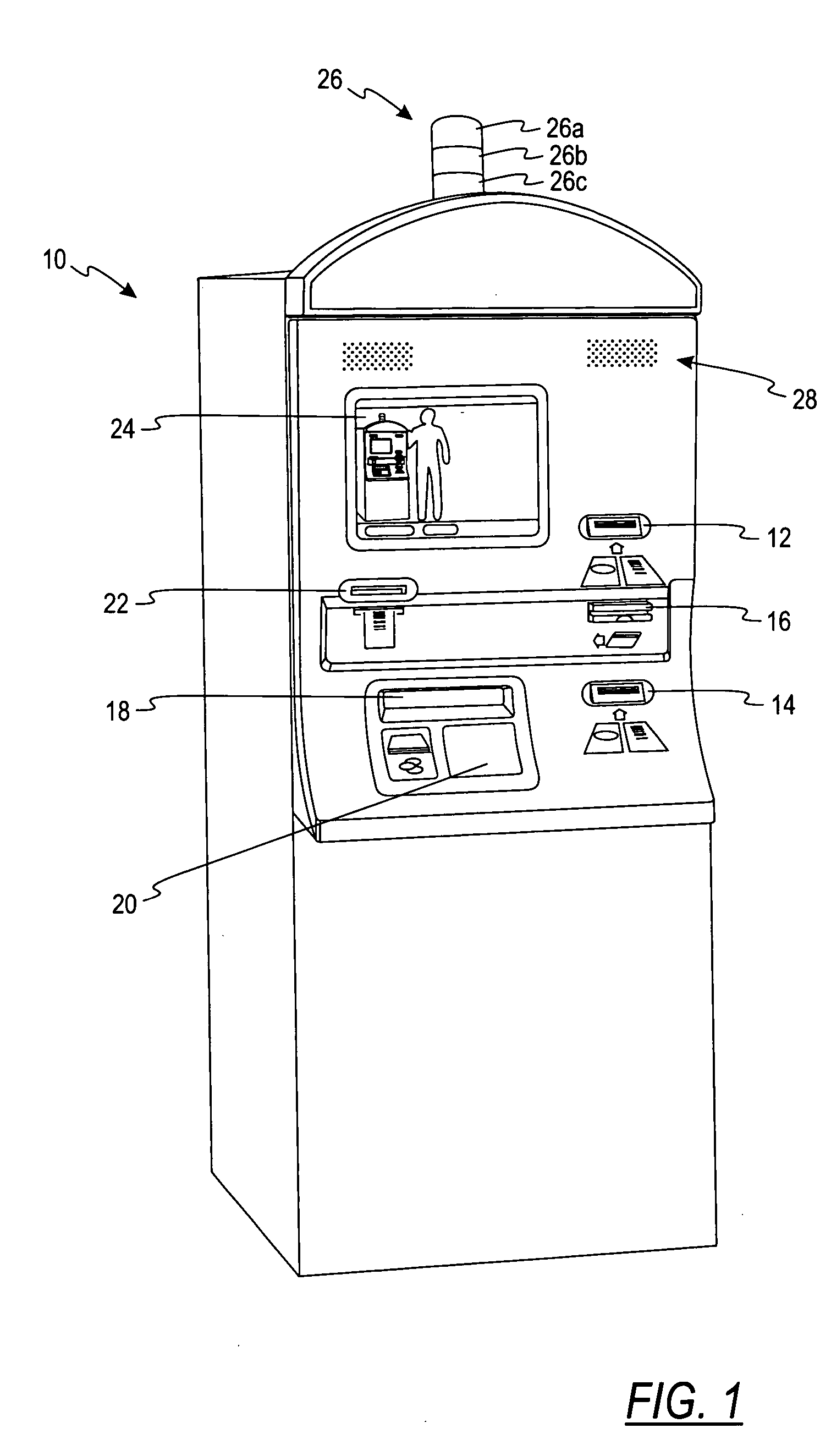 Networked cash dispensing system