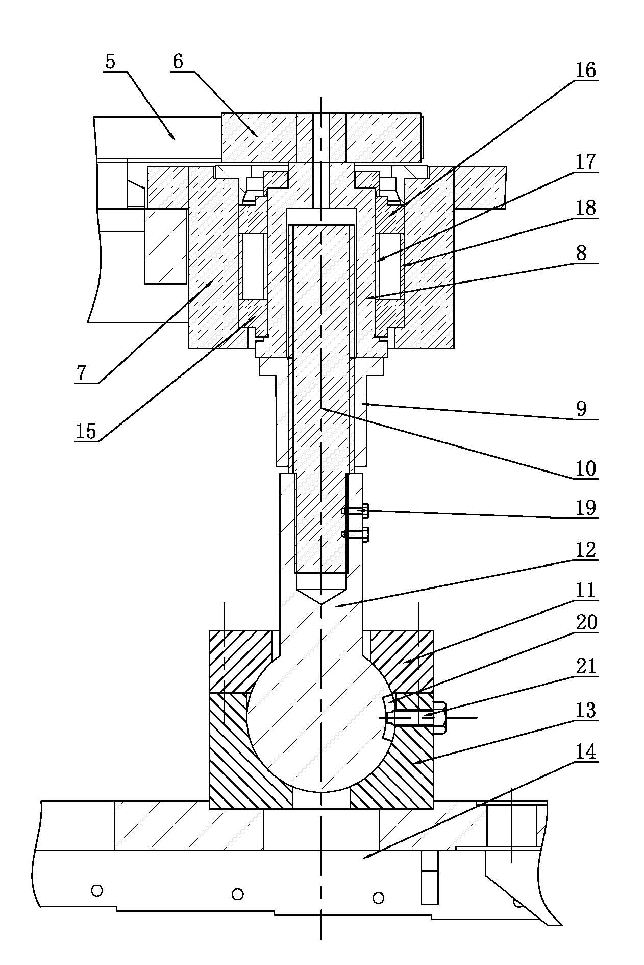 Main drive gear of numerical control right-angle plate shearing machine