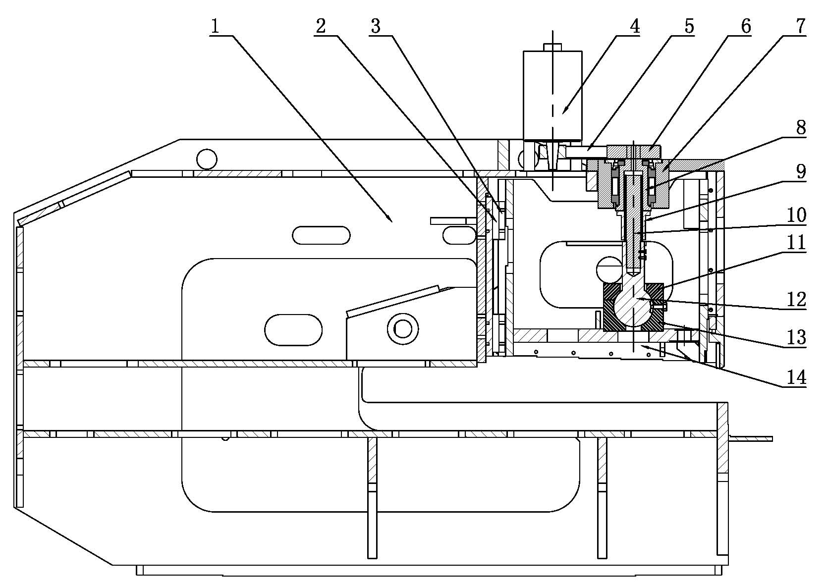 Main drive gear of numerical control right-angle plate shearing machine