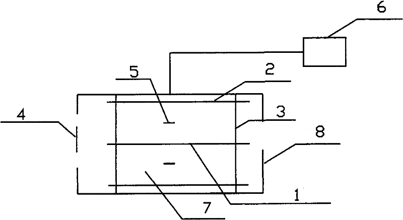 Electric water disinfection device