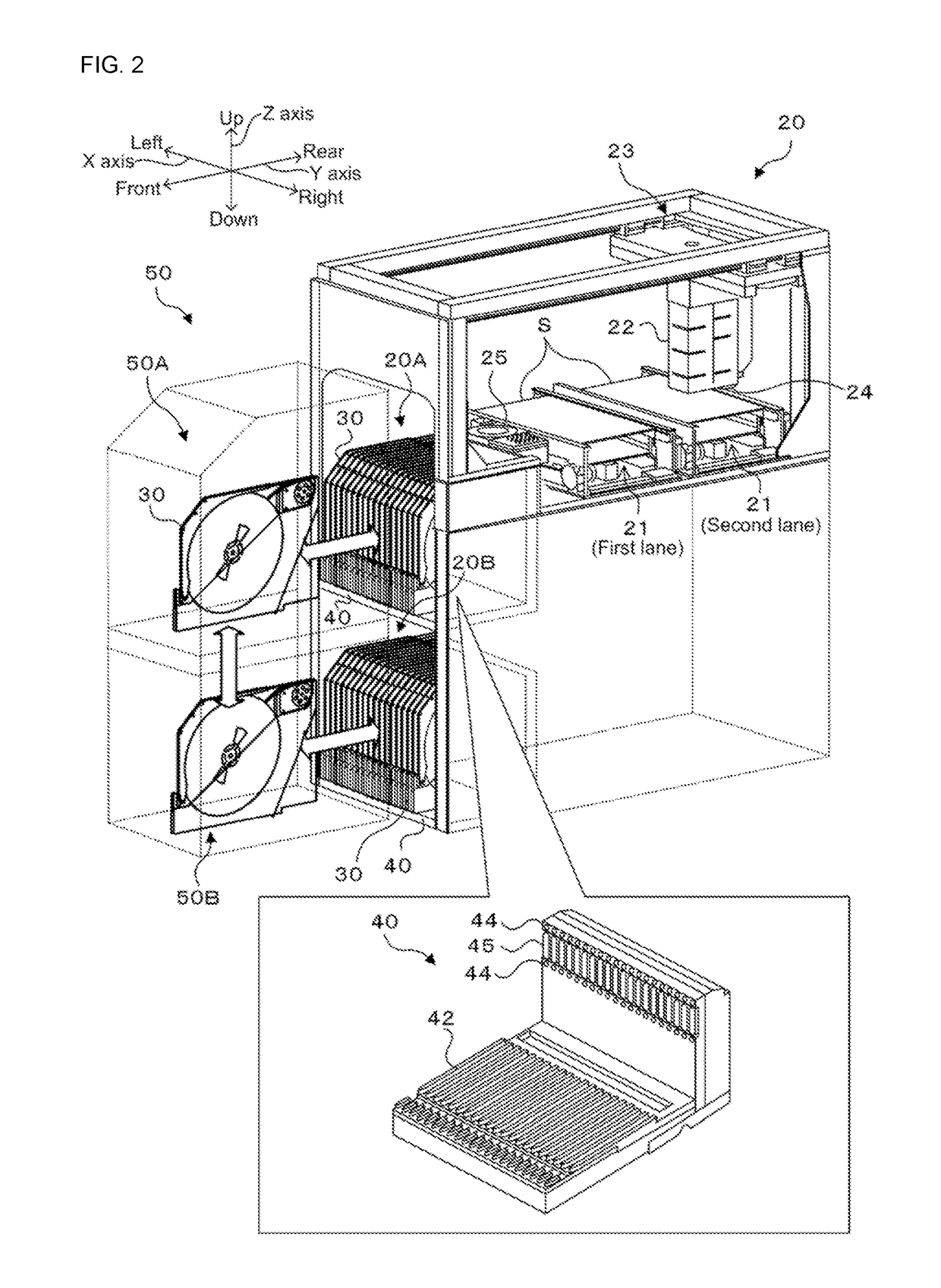 Mounting processing method, mounting system, exchange control device, and component mounter