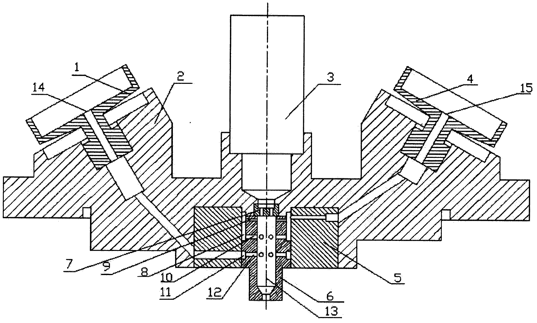 Torch ignition device for nitrous oxide/hydrocarbon fuel rocket engine