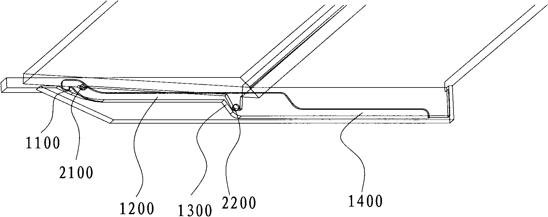 Refrigerating equipment and folding storage rack thereof