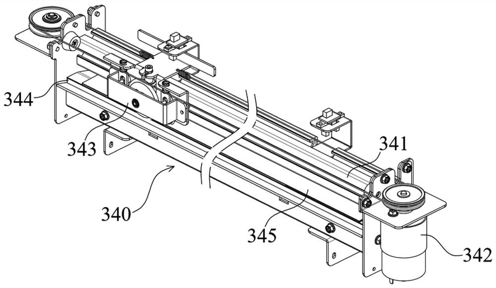 Integrated conveying device with rapid forming function