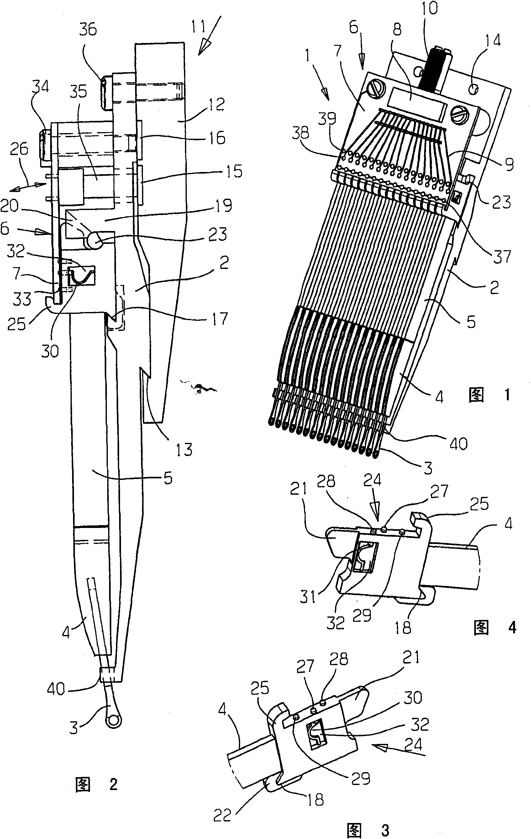 Guide Needle Assembly For A Jacquard Guide Bar And Jacquard Guide Bar