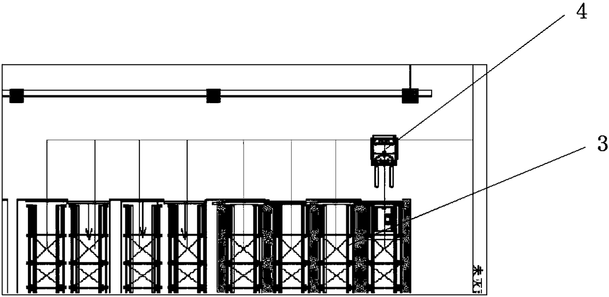 Logistics storage system for medical smart factory