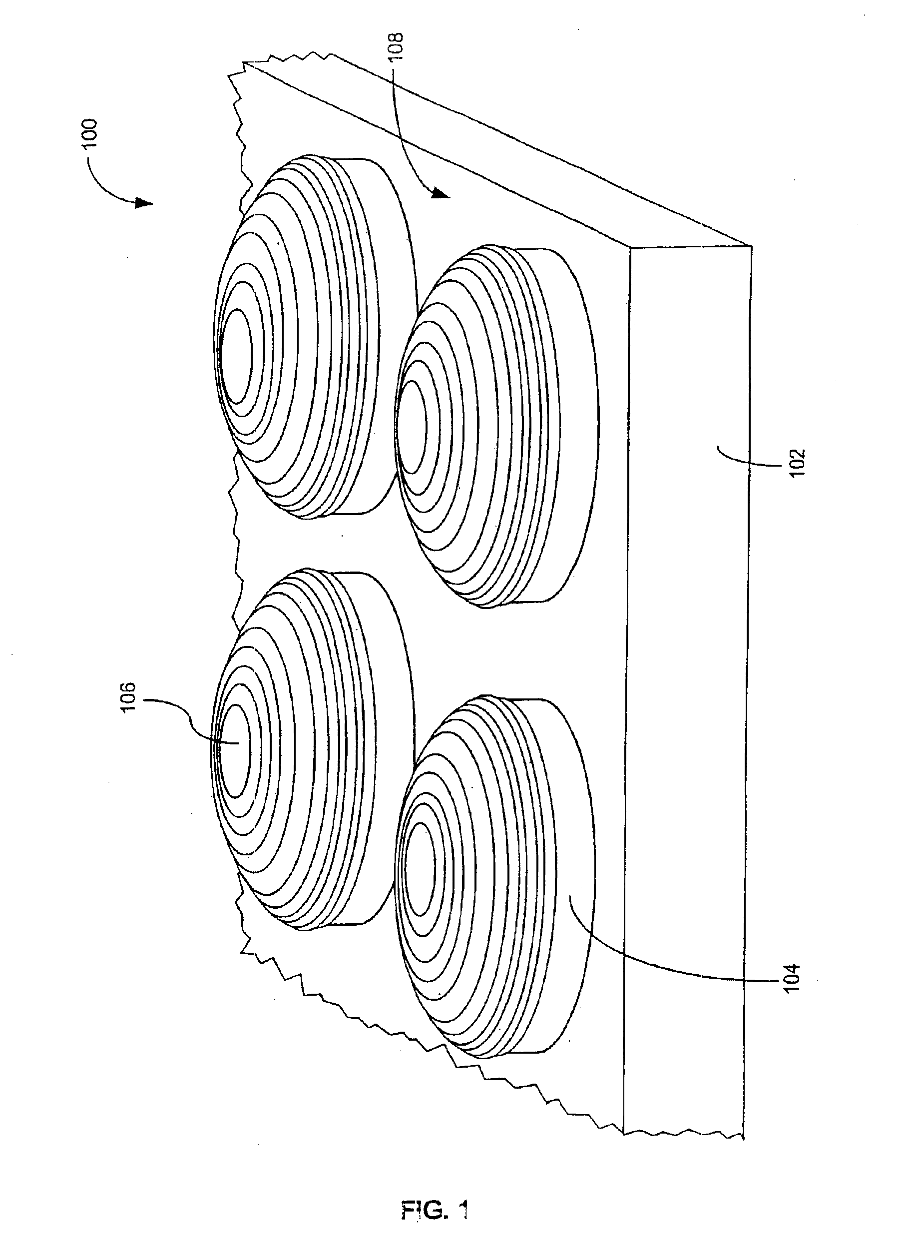 Raised surface assay plate