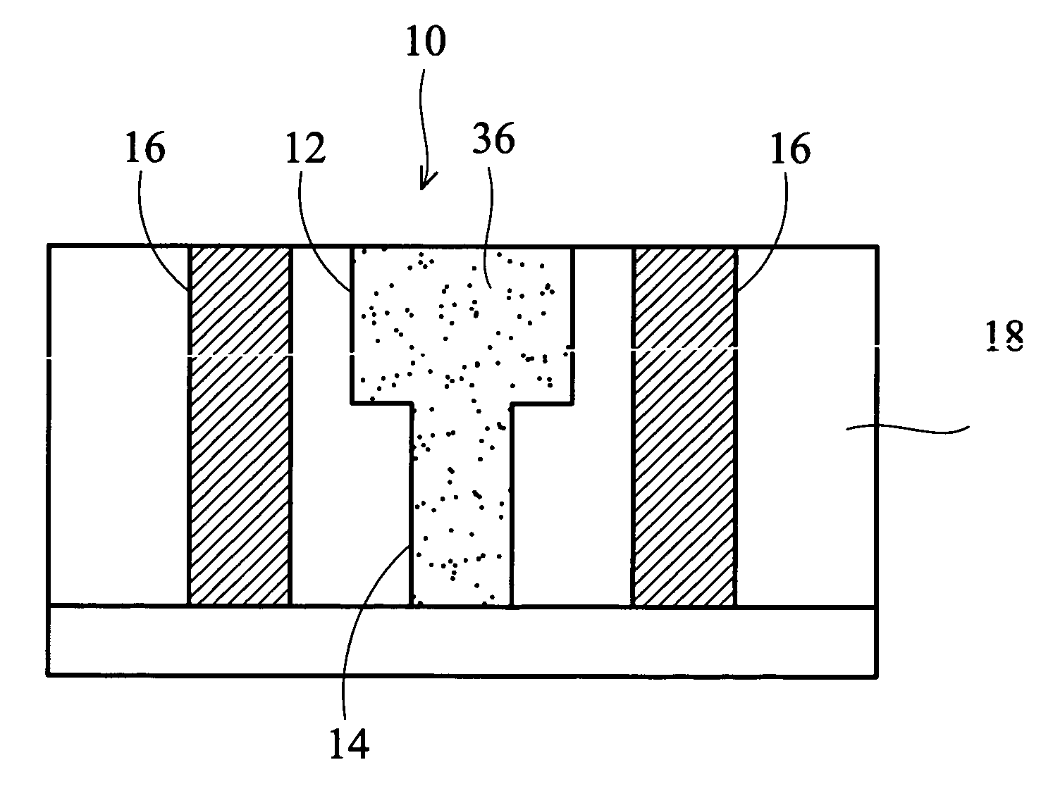 Dummy via for reducing proximity effect and method of using the same