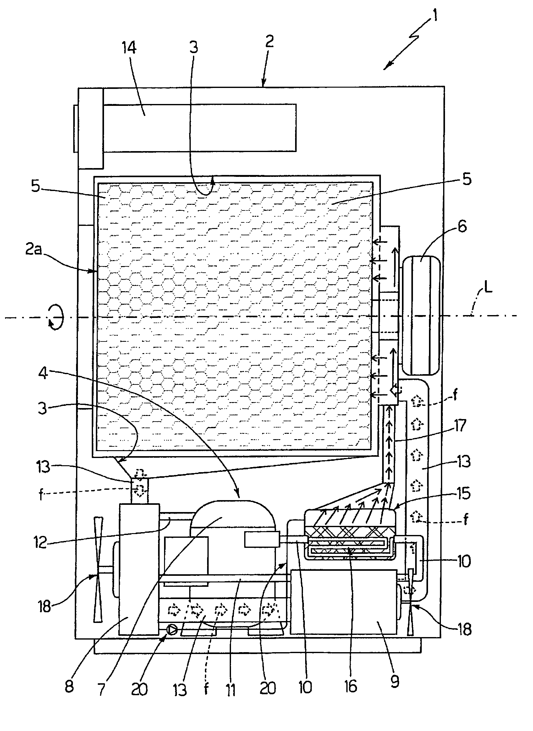 Home laundry drier