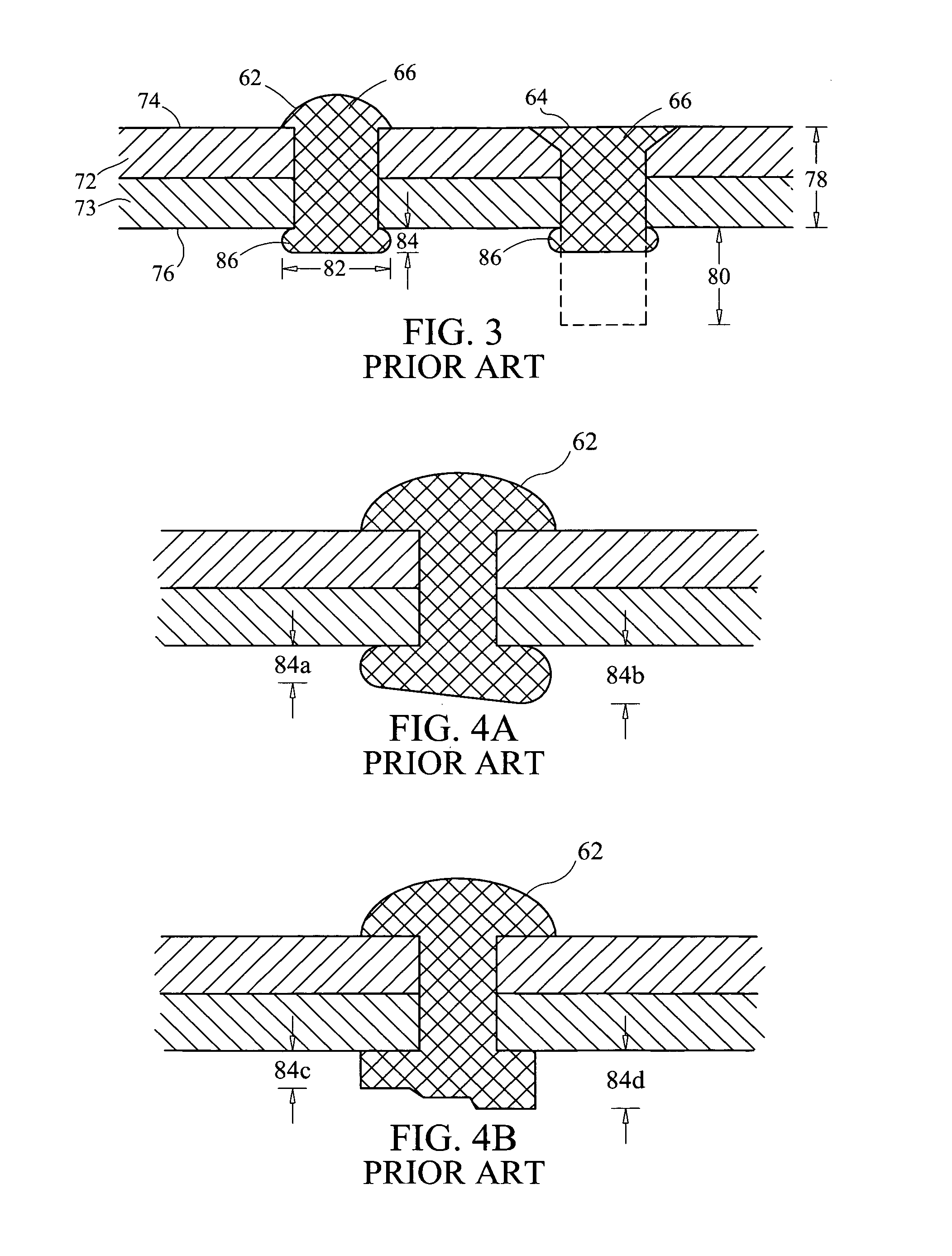 Rivet fastening system