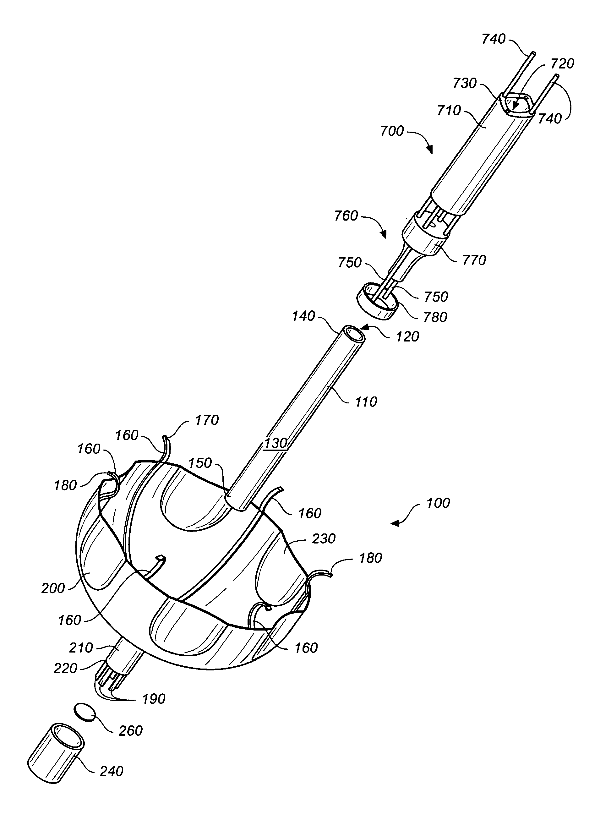 Intra-bronchial apparatus for aspiration and insufflation of lung regions distal to placement or cross communication and deployment and placement system therefor