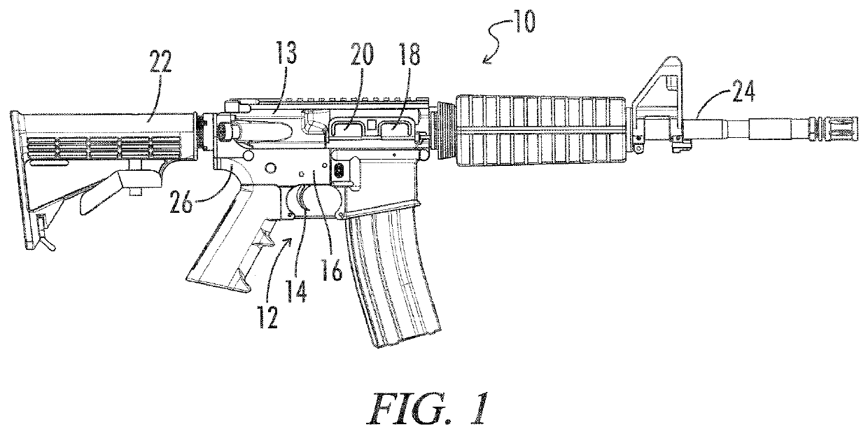 Ambidextrous safety selector for rifle