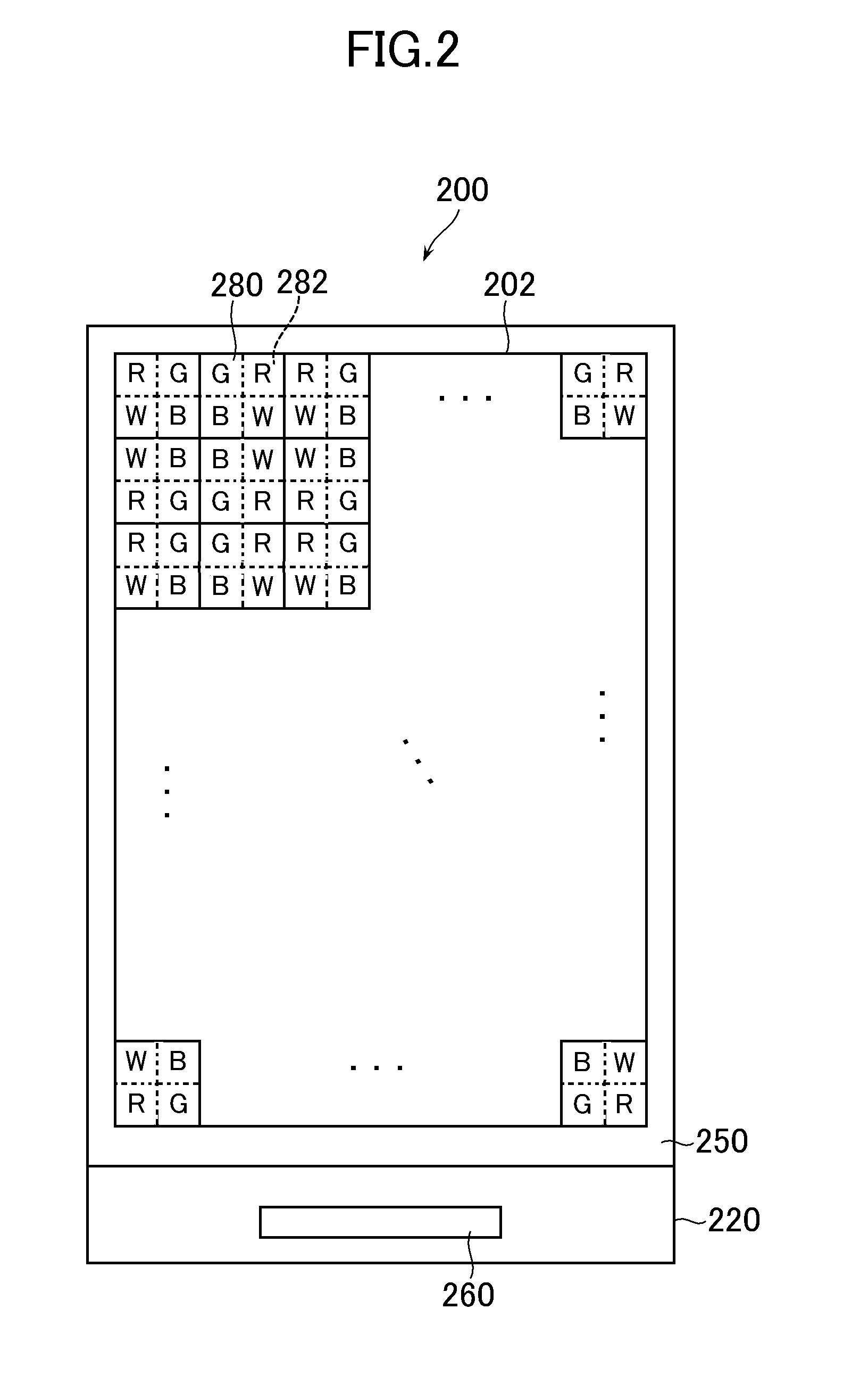 Organic el display device