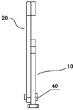 Fixing device for braking calipers needing to be tested through liquid measurement rack