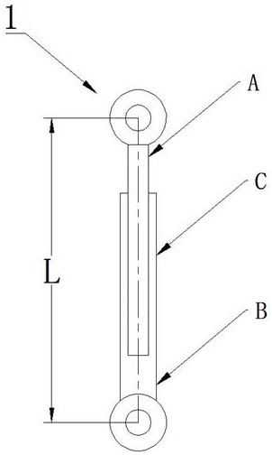 Connecting rod length real-time active adjusting method and active anti-side-rolling torsion bar system