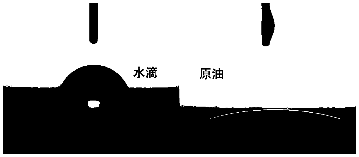 Preparation method of linear polydimethylsilane (PDMS) modified oil-water separation film, and oil-water separation film prepared through preparation method