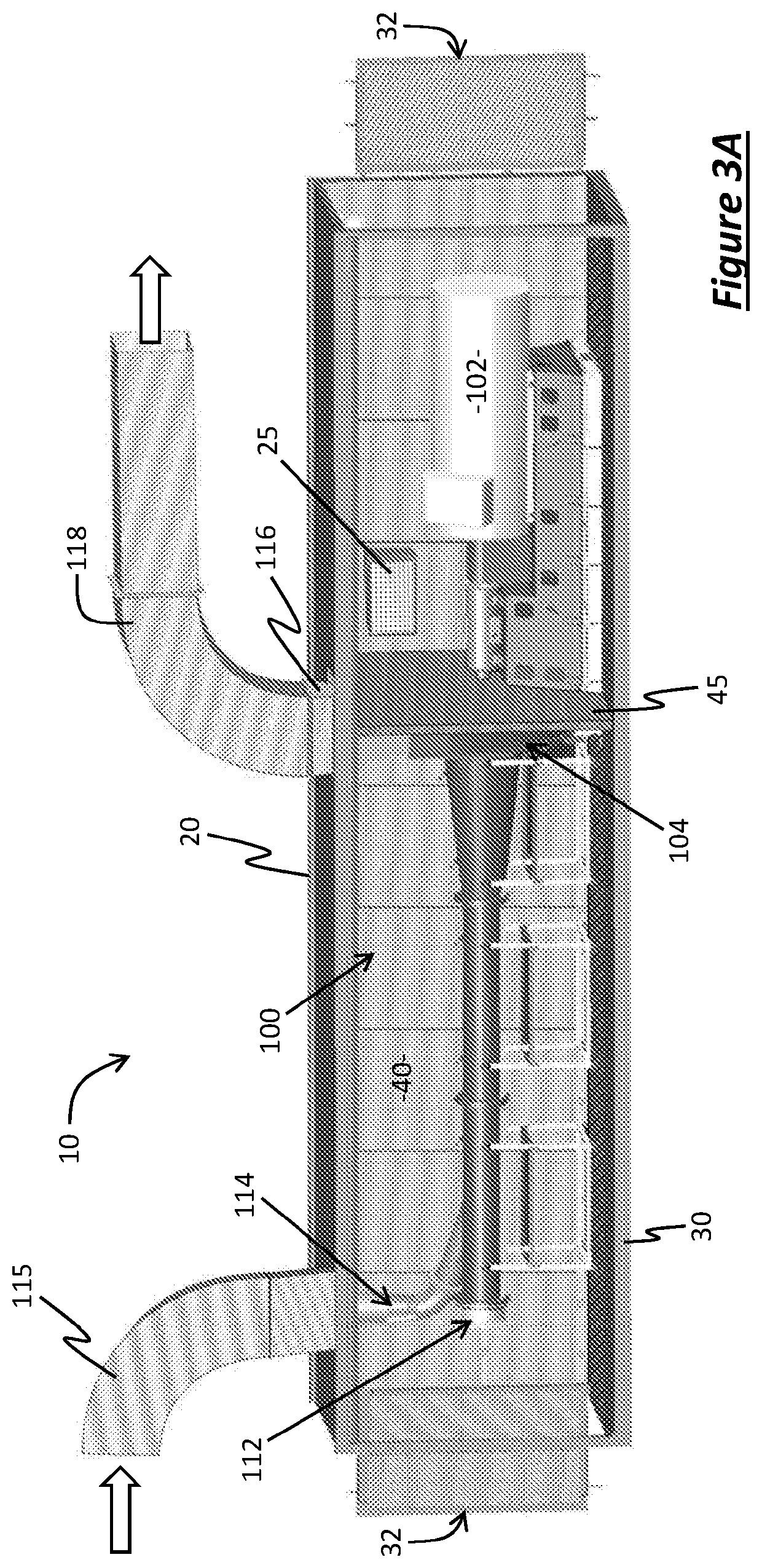 Aero-Acoustic Materials Processing Plant with Noise Attenuation System