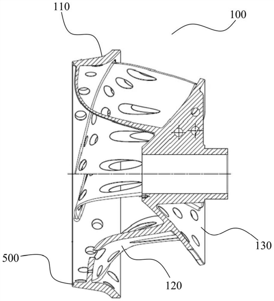 Ceramic impeller fixing device, ceramic impeller, and manufacturing method and detachment method for ceramic impeller