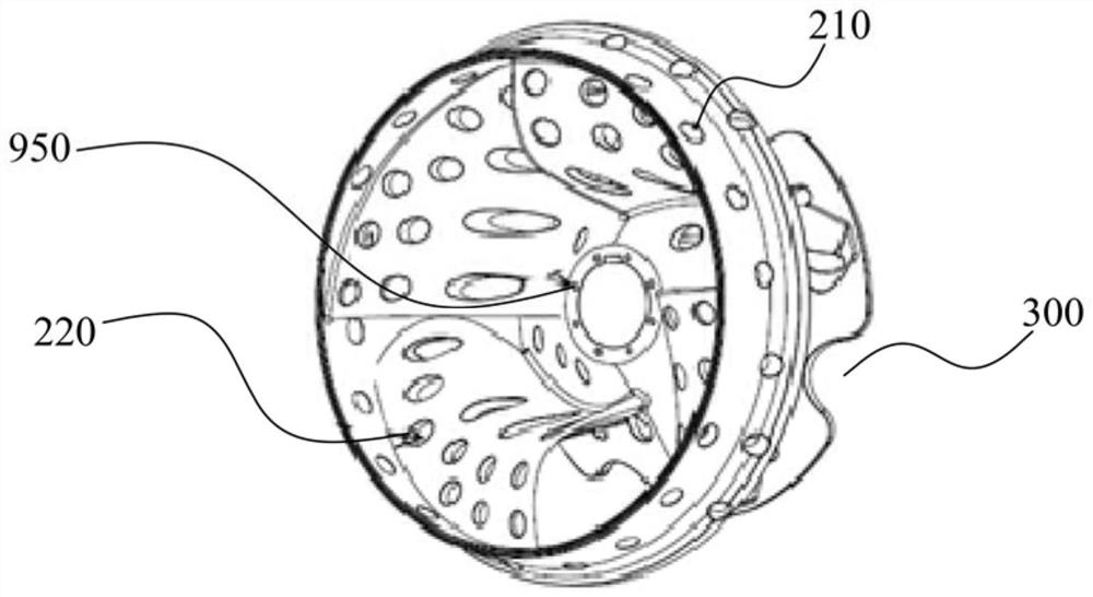 Ceramic impeller fixing device, ceramic impeller, and manufacturing method and detachment method for ceramic impeller