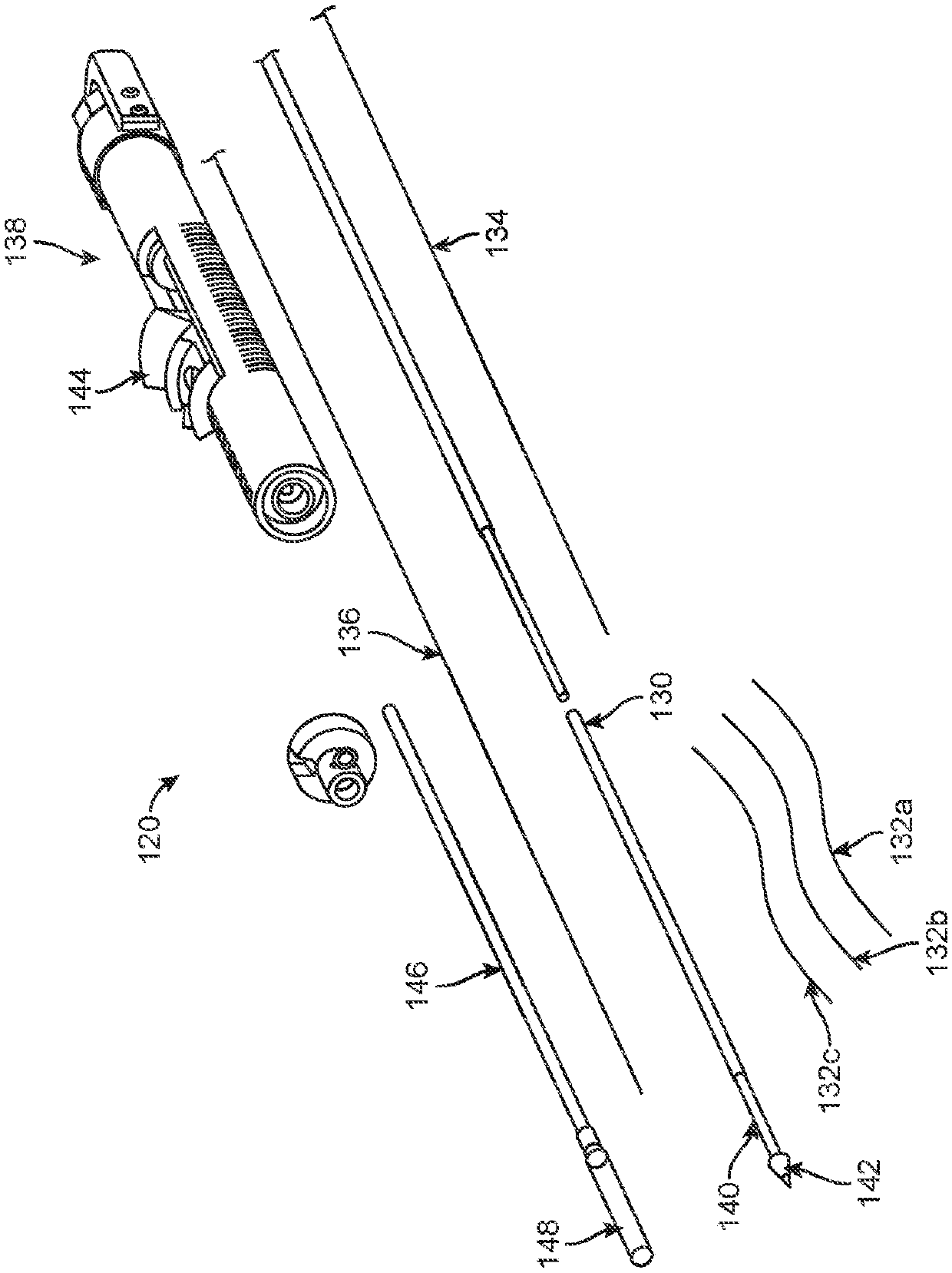 Transcatheter prosthetic heart valve delivery system with lateral offset control