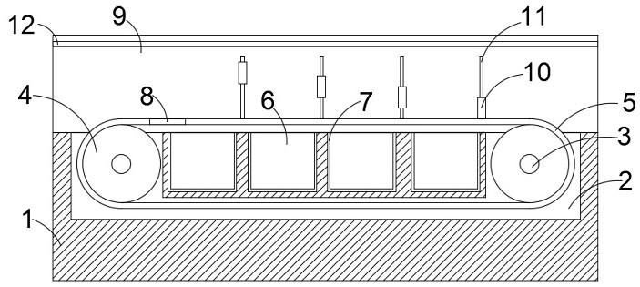 A kind of dust-proof equipment for coal mine conveyor belt