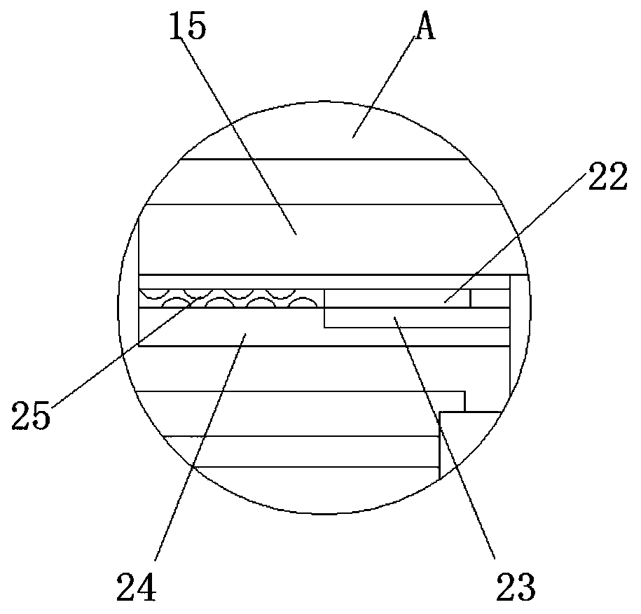 Detachable expanding and contracting coiling drum