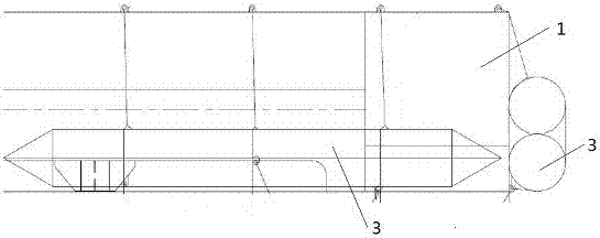 Method for launching and floating of ship carrying chamber of ship lift