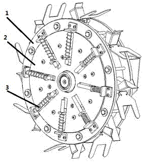 Seeding unit provided with auxiliary seed clamping device