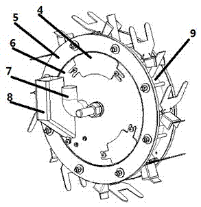 Seeding unit provided with auxiliary seed clamping device