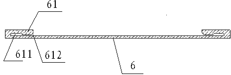 Laminated battery pole piece cleaning device